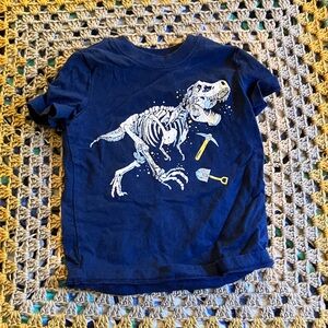 OshKosh B'gosh Navy Dino Fossil Tee